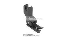 Pätka kompenzačná teflónová úzka 1.6mm pre šijacie stroje, ľavá, pre jemné pleteniny LF1/16NK [PF221N 1/16]